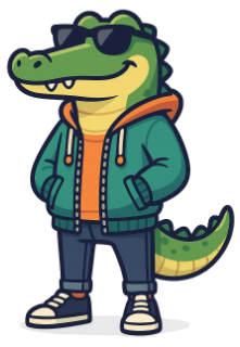 Cool Polydile Crocodile